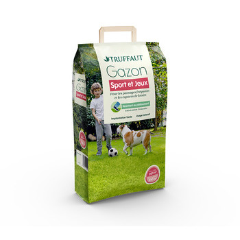 Graines de gazon sport et jeux - sac de 5 kg