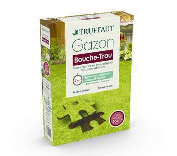 Gazon bouche trou 3 en 1 1kg truffaut