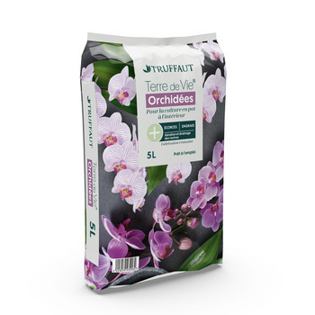 Terreau 'Terre de Vie®' pour orchidées - sac de 5