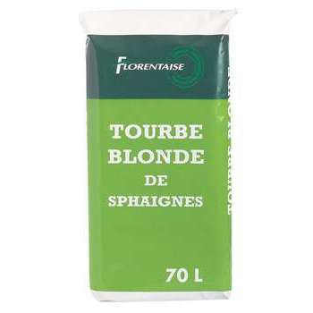Tourbe blonde : sac 70L