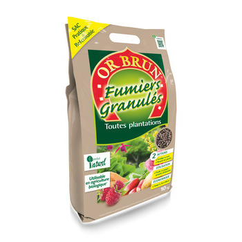 Fumier granulés Bio-Pratique : 10 kg