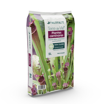 Terreau Terre de Vie : plantes carnivores, 5L