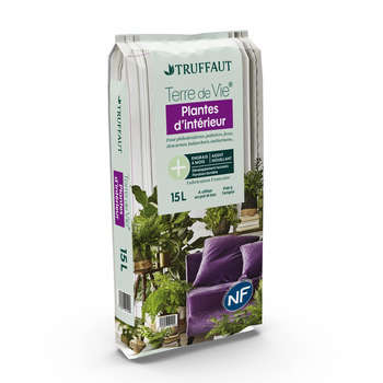 Terreau 'Terre de Vie®' pour plantes d'intérieur -
