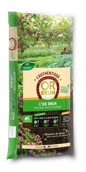 Authentique fertilisant or brun 20 kg : amendez du