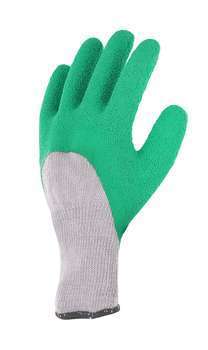 Gant rosier en latex vert T11