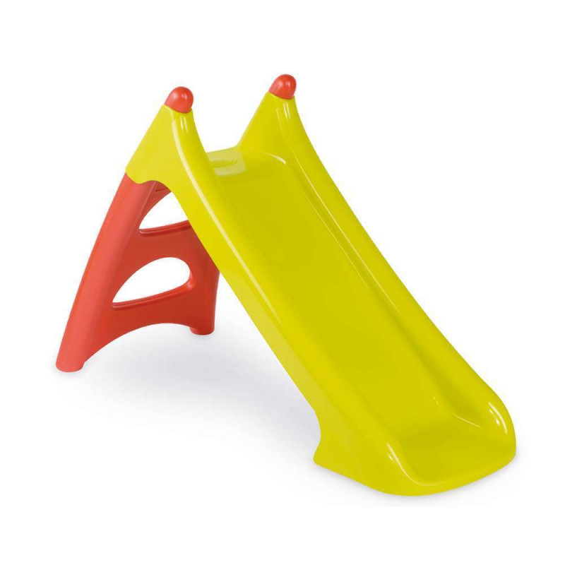 Toboggan d'extérieur en plastique XS rouge et vert