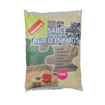 Sac de sable pour jeux d'enfants 15 kg