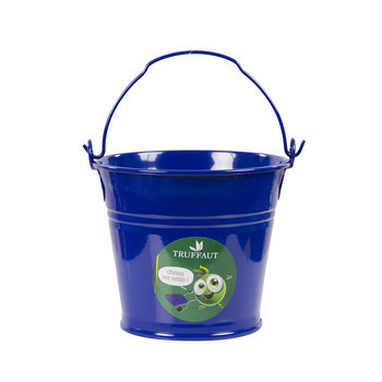 Seau de jardin en métal pour enfant avec anse 1,5L