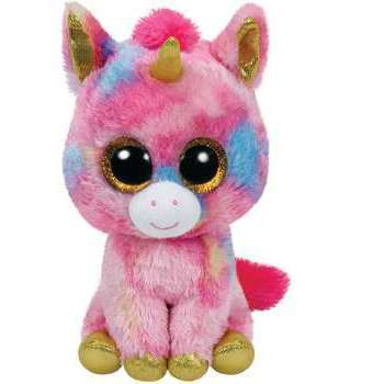 Peluche Fantasia la licorne  : H 15cm