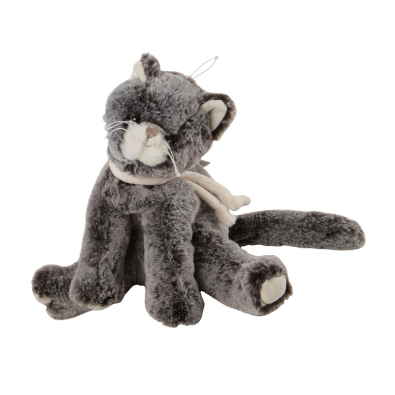 Peluches : chat tigré Kitty 25 cm