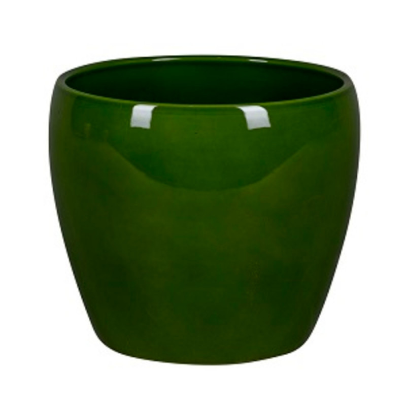 Cache-pot d'intérieur ZT 5500 vert D26cm - H. 23cm