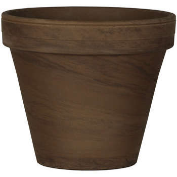 Pot horticole : terre cuite, 17,6cm