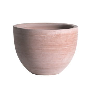 Cuvier bas Contemporain en terre cuite Ø 25 x H. 1