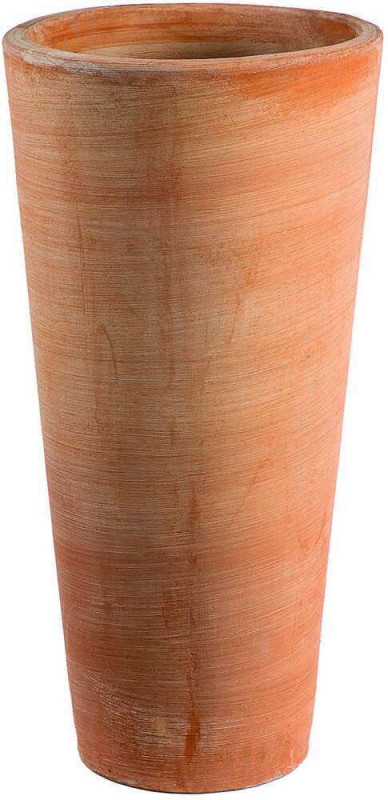 Pot rond haut en terre cuite Ø25 cm