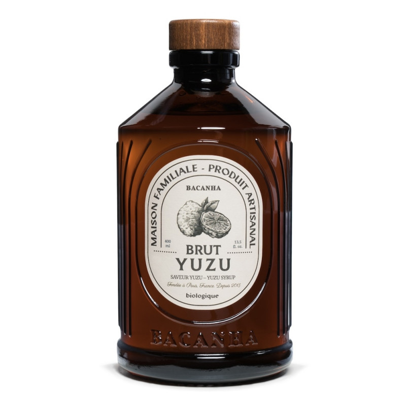 Sirop brut de yuzu bio - 400ml