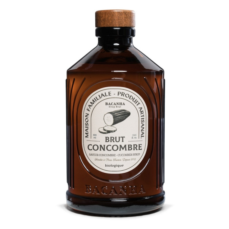 Sirop brut de concombre bio - 400ml