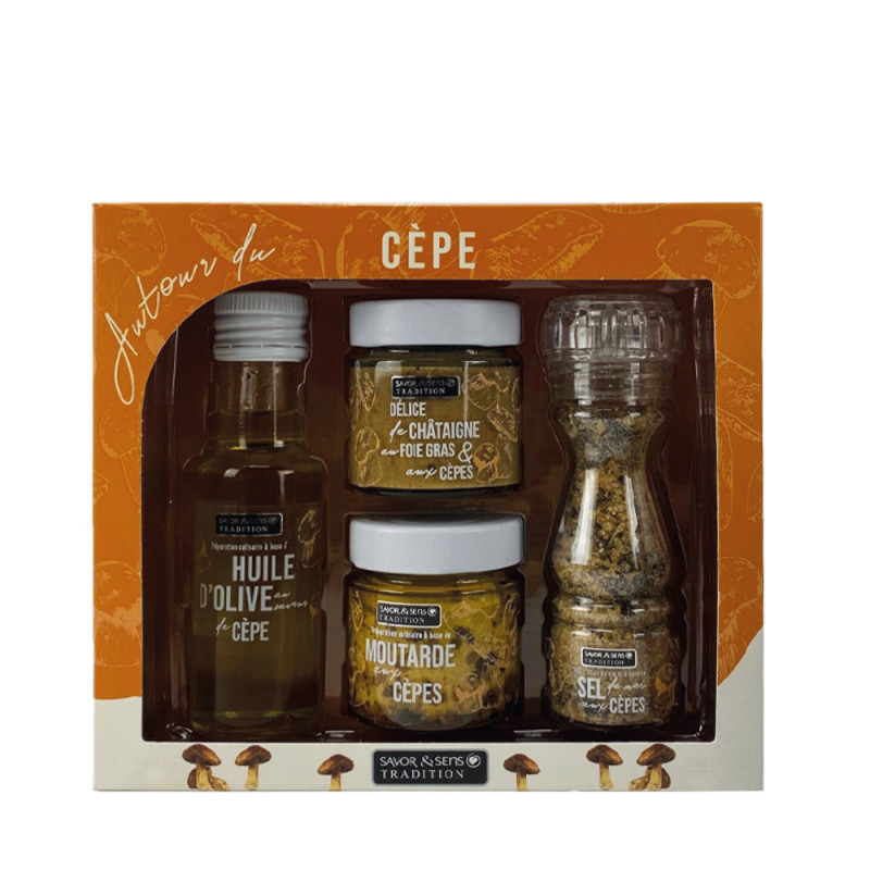 Coffret autour du cèpe