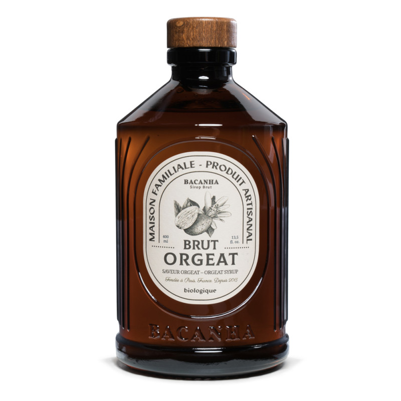 Sirop brut d'orgeat bio - 400ml