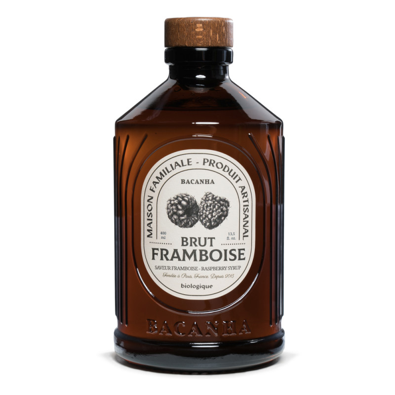 Sirop brut de framboise bio - 400ml