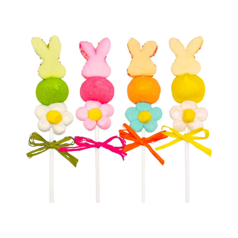 Brochette de guimauve Lou le lapinou - 23g