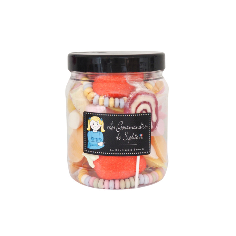 Bocal de confiseries 'Cocktail Sophie' - 190g