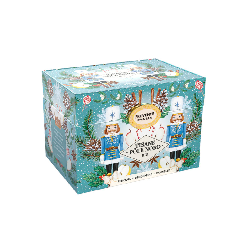 Coffret tisane bio : pôle Nord - 20 sachets