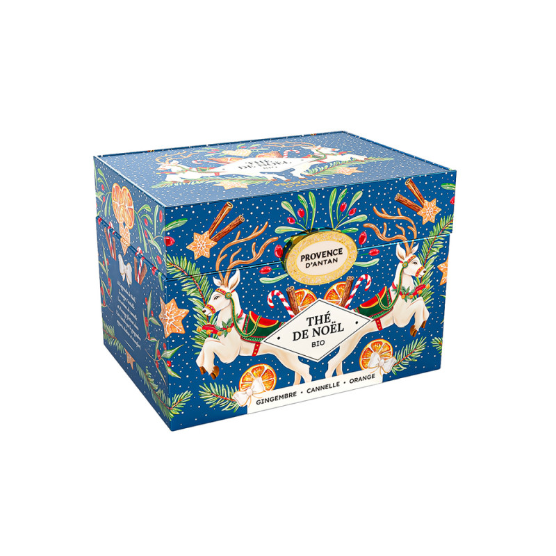 Coffret thé de Noël bio, gingembre & cannelle - 20