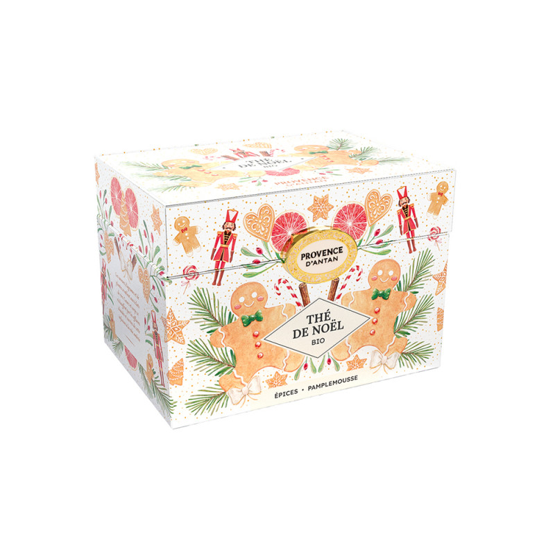 Coffret thé de Noël bio, épices & pamplemousse - 2