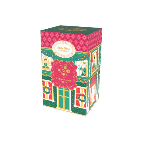 Thé de Noël bio, pamplemousse & épices - 18 sachet