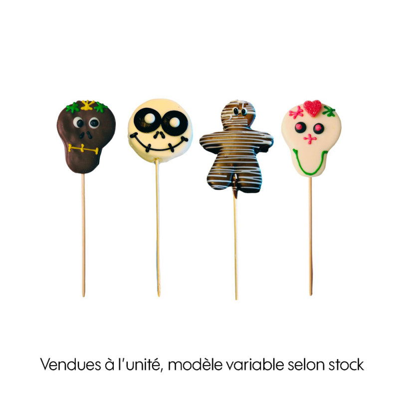 Brochette Halloween Boo'chettes : guimauve enrobée