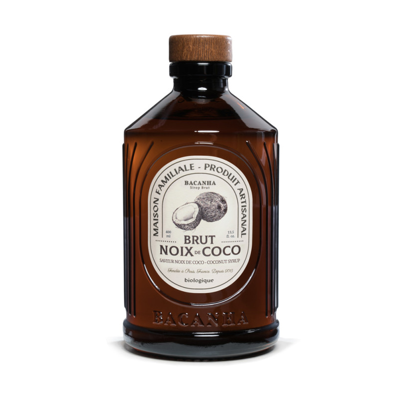 Sirop brut à la noix de coco bio - 400ml