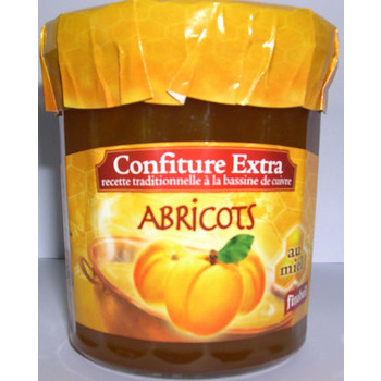 Confiture au miel abricots : 375g