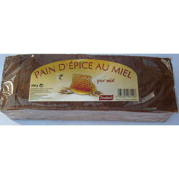 Pain d'épice tranché pur miel : 300g