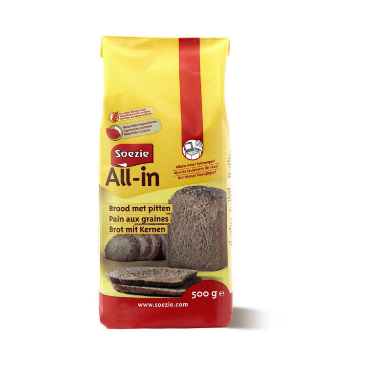 Farine All-In pour pain aux graines, 500g