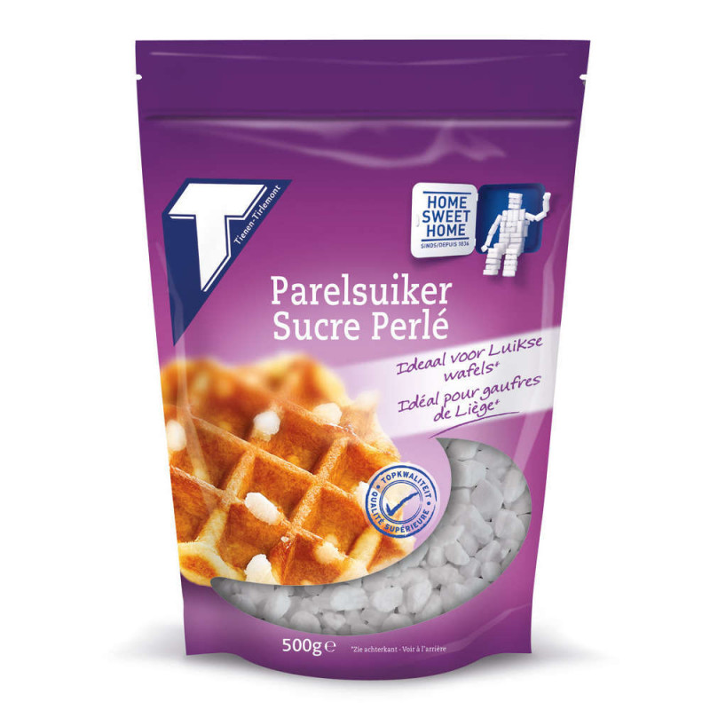 Sucre perlé blanc : 500gr