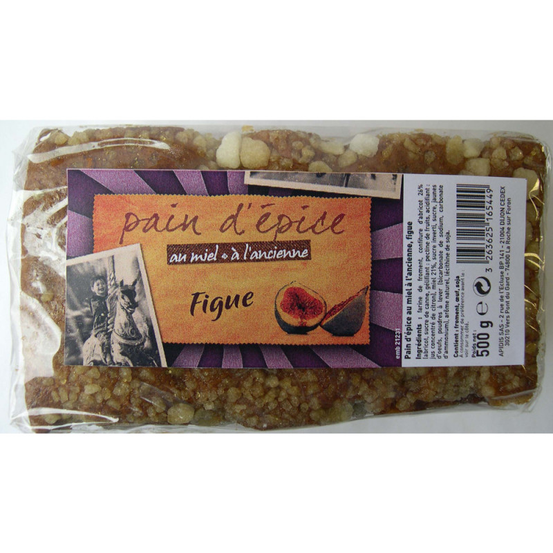 Pain d' épices à l'ancienne figues 500gr