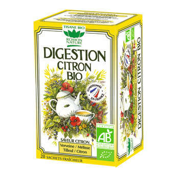 Digestion citron bio:bte de 20 sachets-dose