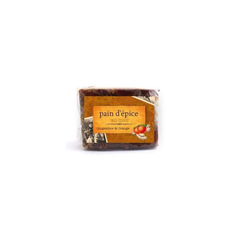 Pain depice au Miel Gingembre & Orange 220g