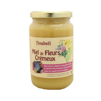 Miel de Fleurs Crémeux, 375g