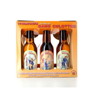 Coffret bière Sans Culottes : bière, 33cl, x4