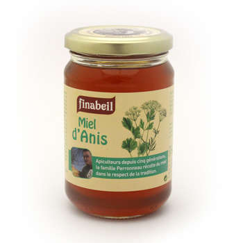 Miel d?anis Fam Perronneau : pot, 375g