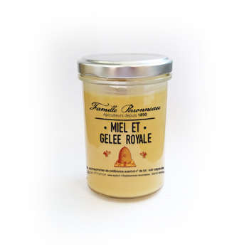 Miel et gelée royale : pot verre, 250g