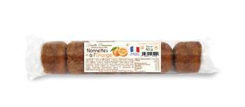 Nonnettes : miel/orange, 60g, x6