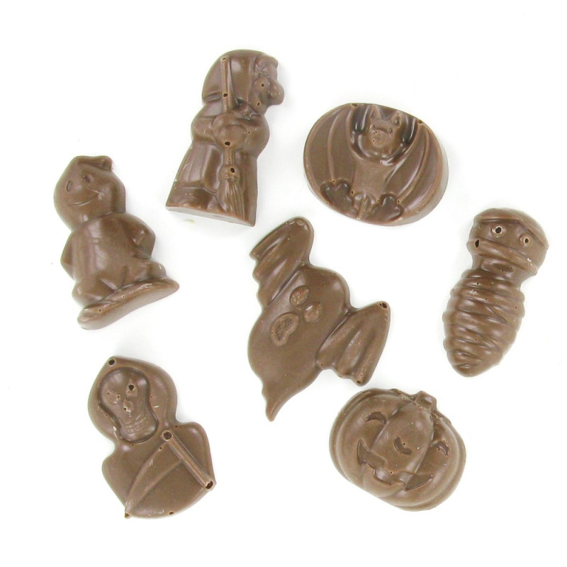 Sachet de fritures Halloween en chocolat au lait -