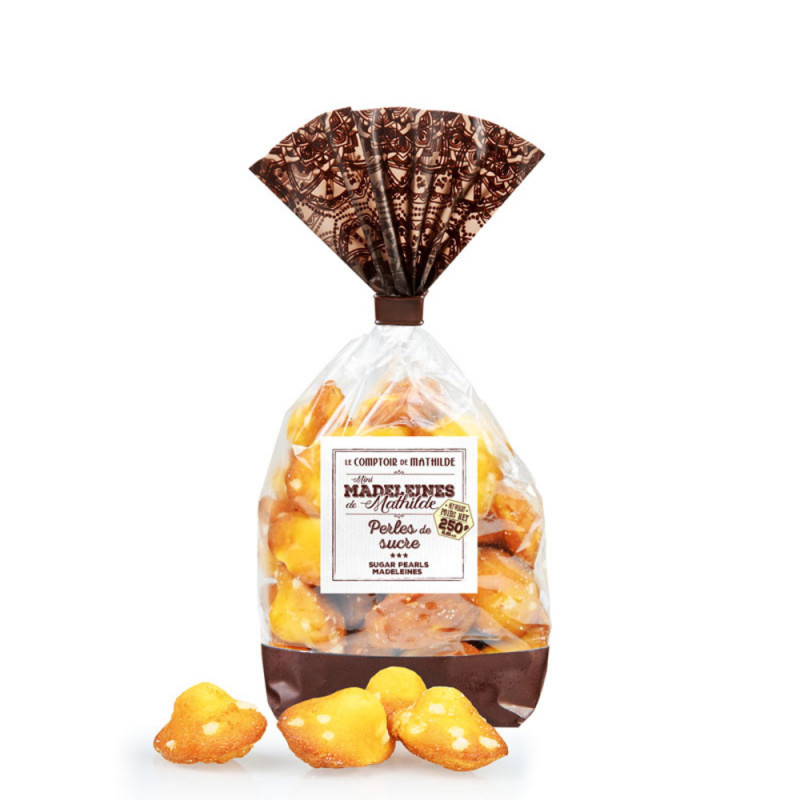 Mini madeleines de Mathilde aux perles de sucre 22