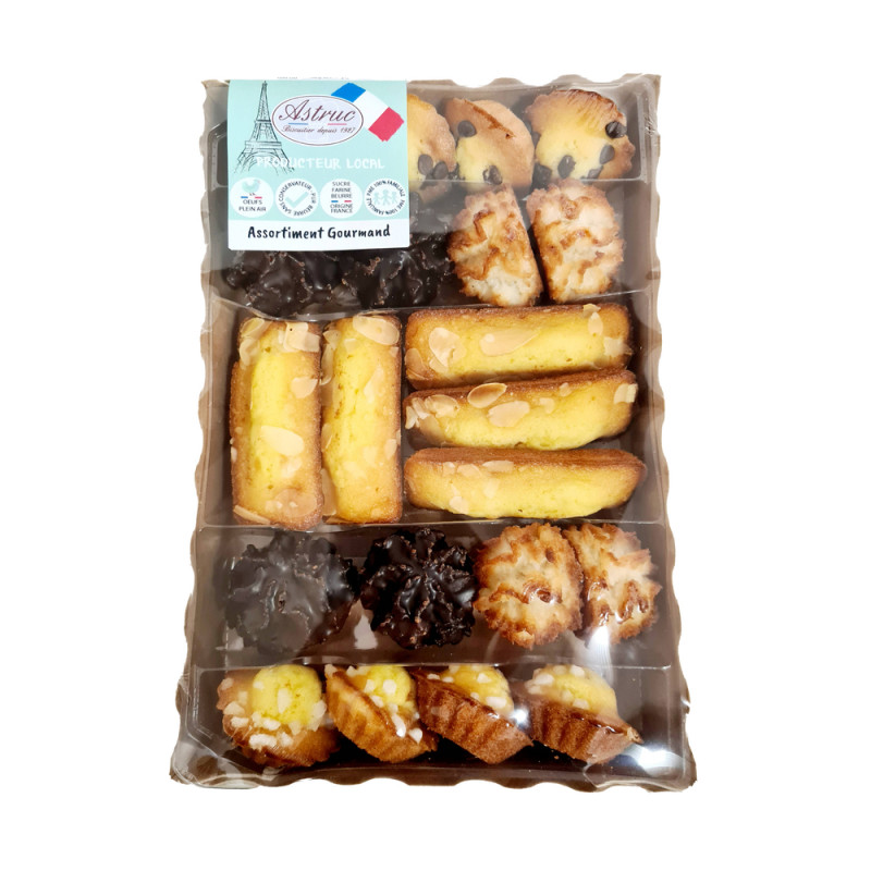 Assortiment gourmand de petits fours sucrés - 370g