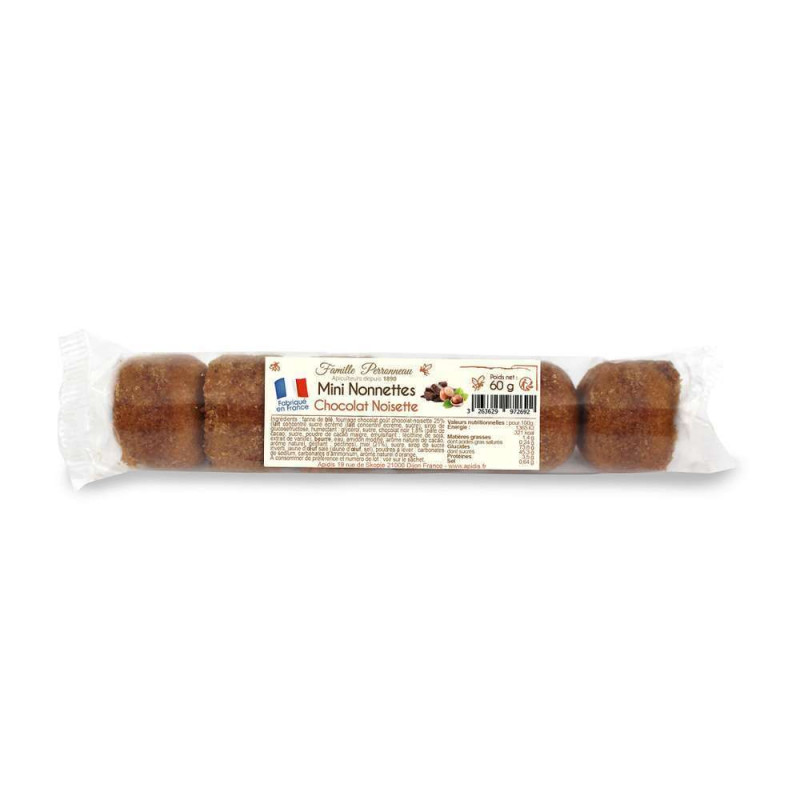 Mini Noisettes Chocolat Noisette rouleau de 6 x 10