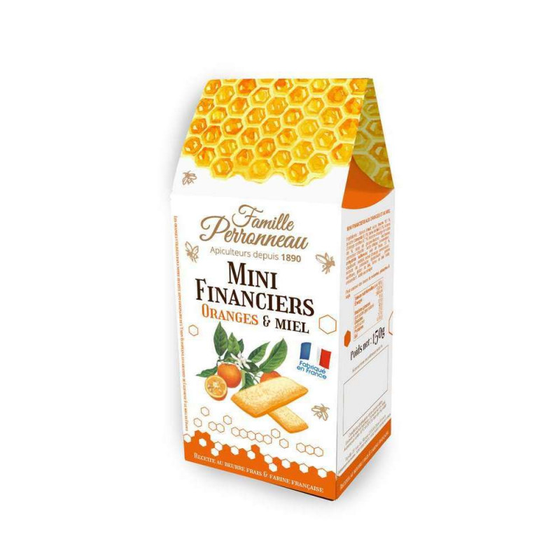 Mini Financiers Oranges & Miel 150g