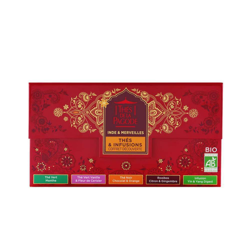 Coffret ''Inde & Merveilles'' -  Bio 50g