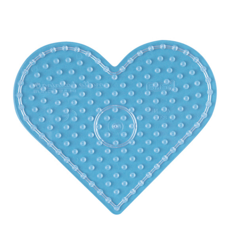 Jeu créatif-Maxi Plaque Transp coeur